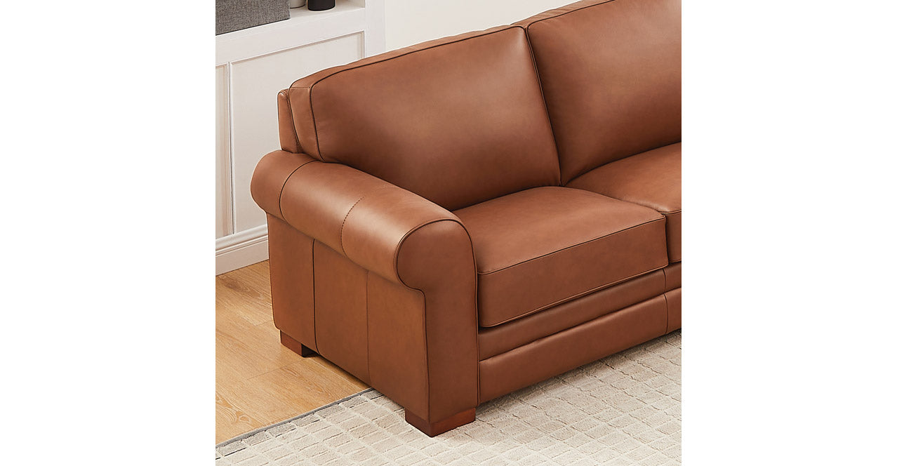 Brookfield Leather Sectional